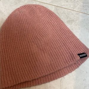Womens pink Dickie’s beanie
